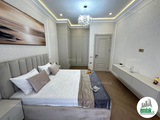 Satılır 3 otaqlı 129 m² yeni tikili Koroğlu m — Mənzil (11)