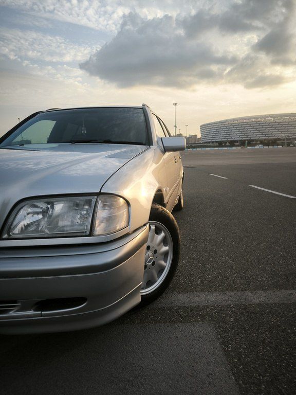 Mercedes C 200, 2.2 L, 2000 il, 552 096 km 77-TU-531 — Avtomobillər, Bakı (2)