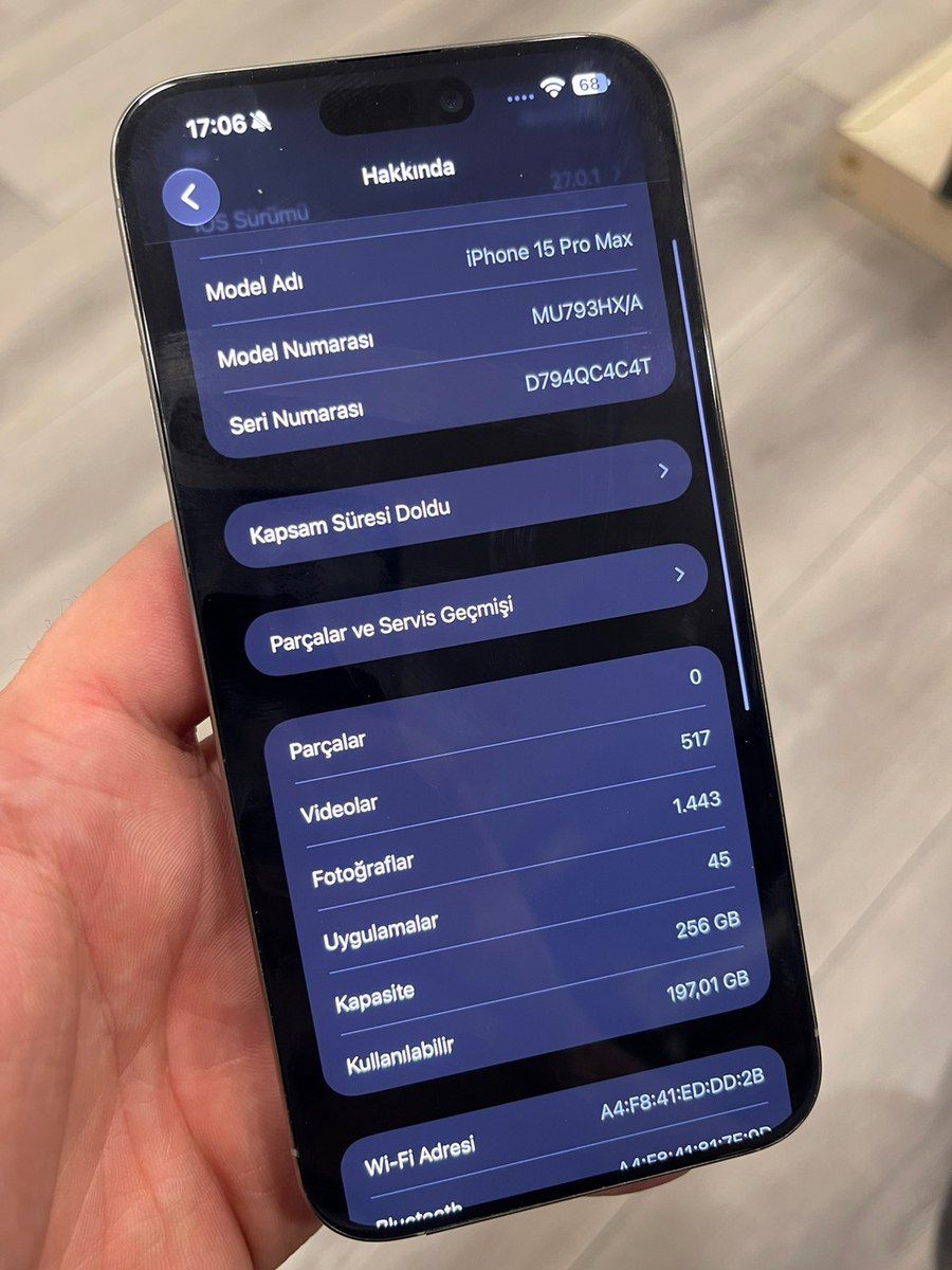 Apple iPhone 15 Pro Max Natural Titanium 256GB/8GB — Smartfonlar, Bakı (6)