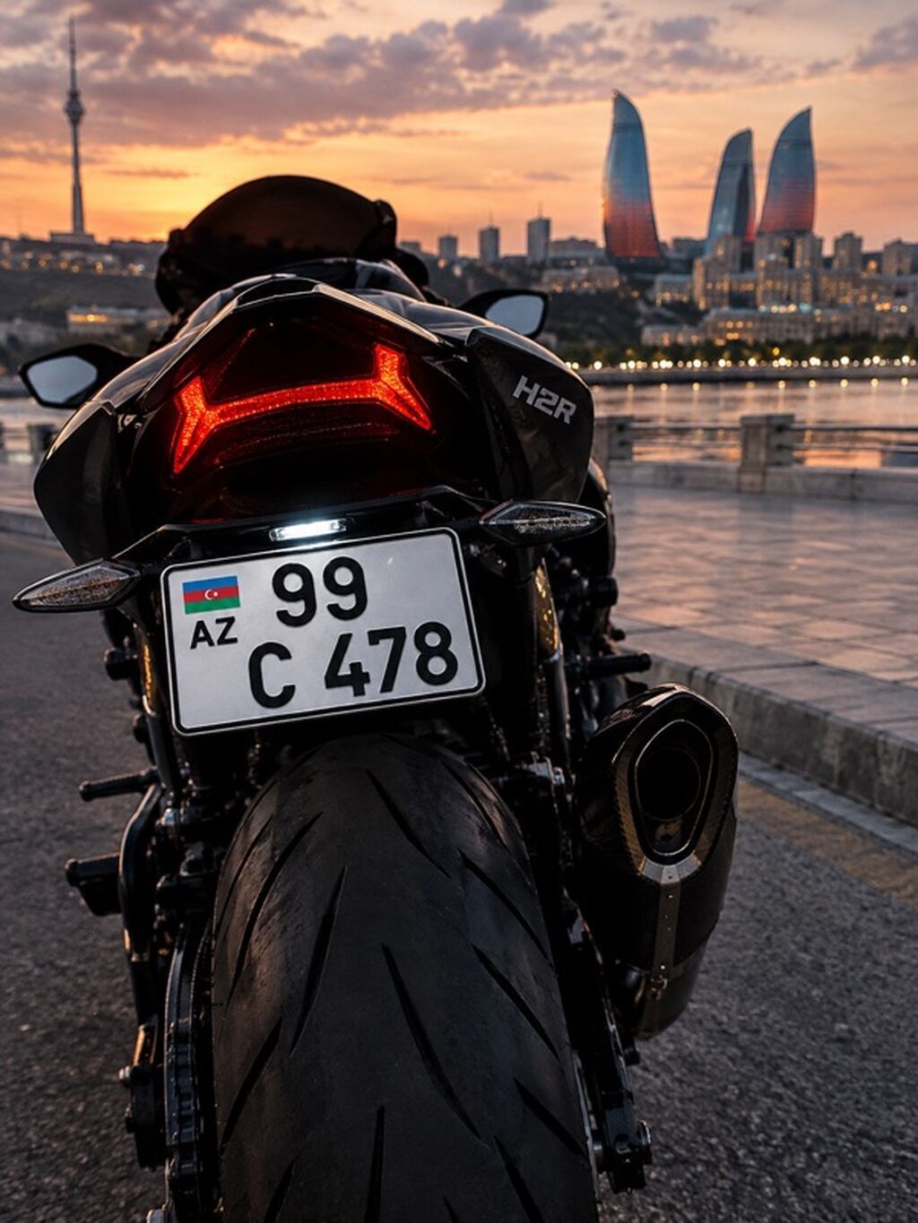 Kawasaki - H2R — Motosikletlər, Bakı