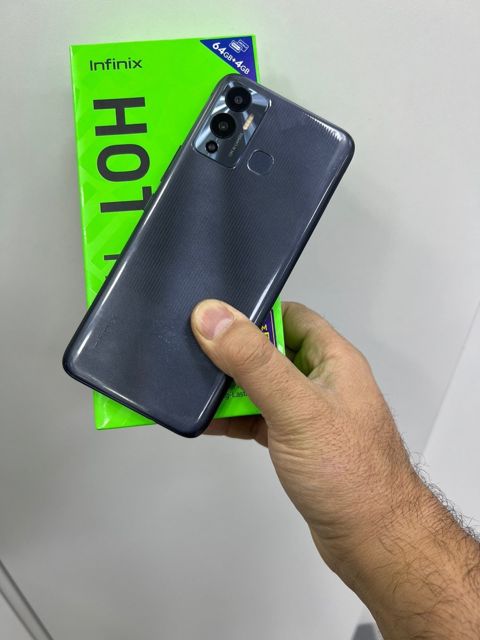 Infinix Hot 12 Play NFC Racing Black 64GB/4GB — Bakı