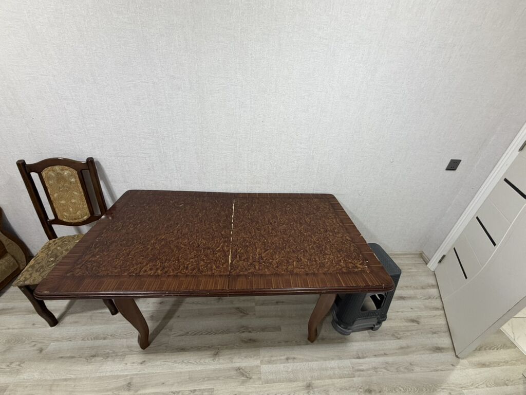 Taxta yemək/ziyafət masası - Material: tam ağac konstruksiya, tünd — Masalar, Masazır (3)