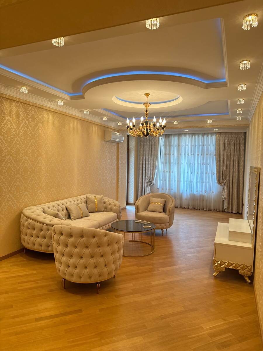 İcarəyə verilir 3 otaqlı yeni tikili 180 m² — Mənzil, Bakı (2)
