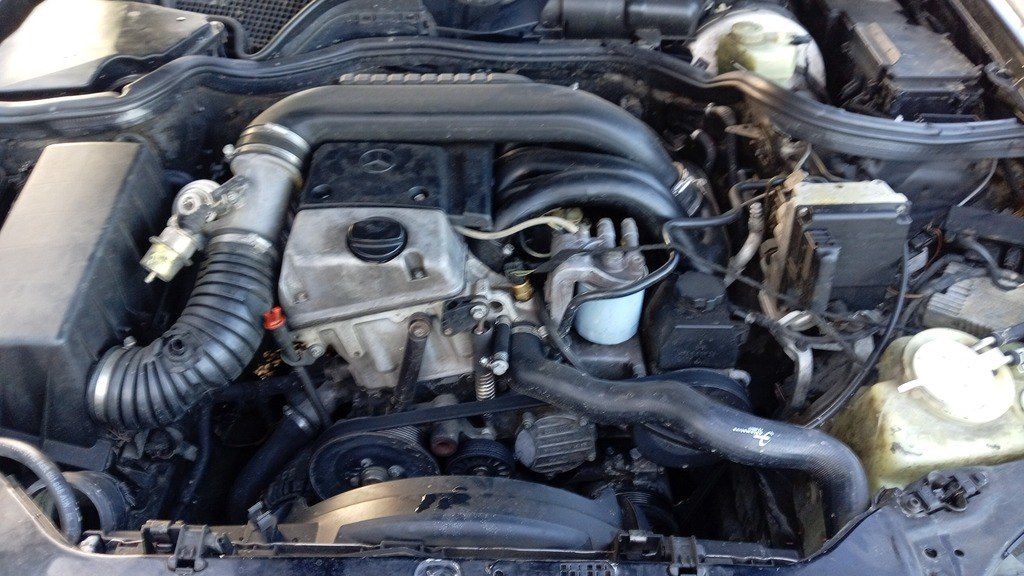 Mercedes E 220, 2.2 L, 1996 il, 345 500 km 10-XT-353 — Avtomobillər, Goranboy (11)