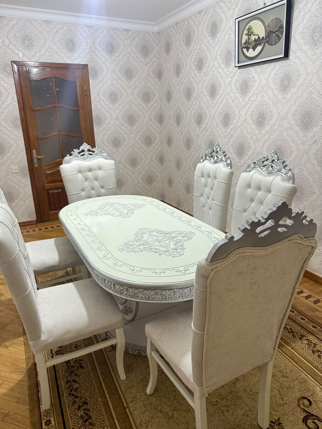 Masa desti satilir 6 oturacaqla saglam veziyyetdedir 550 manat — Mebel, Bakı