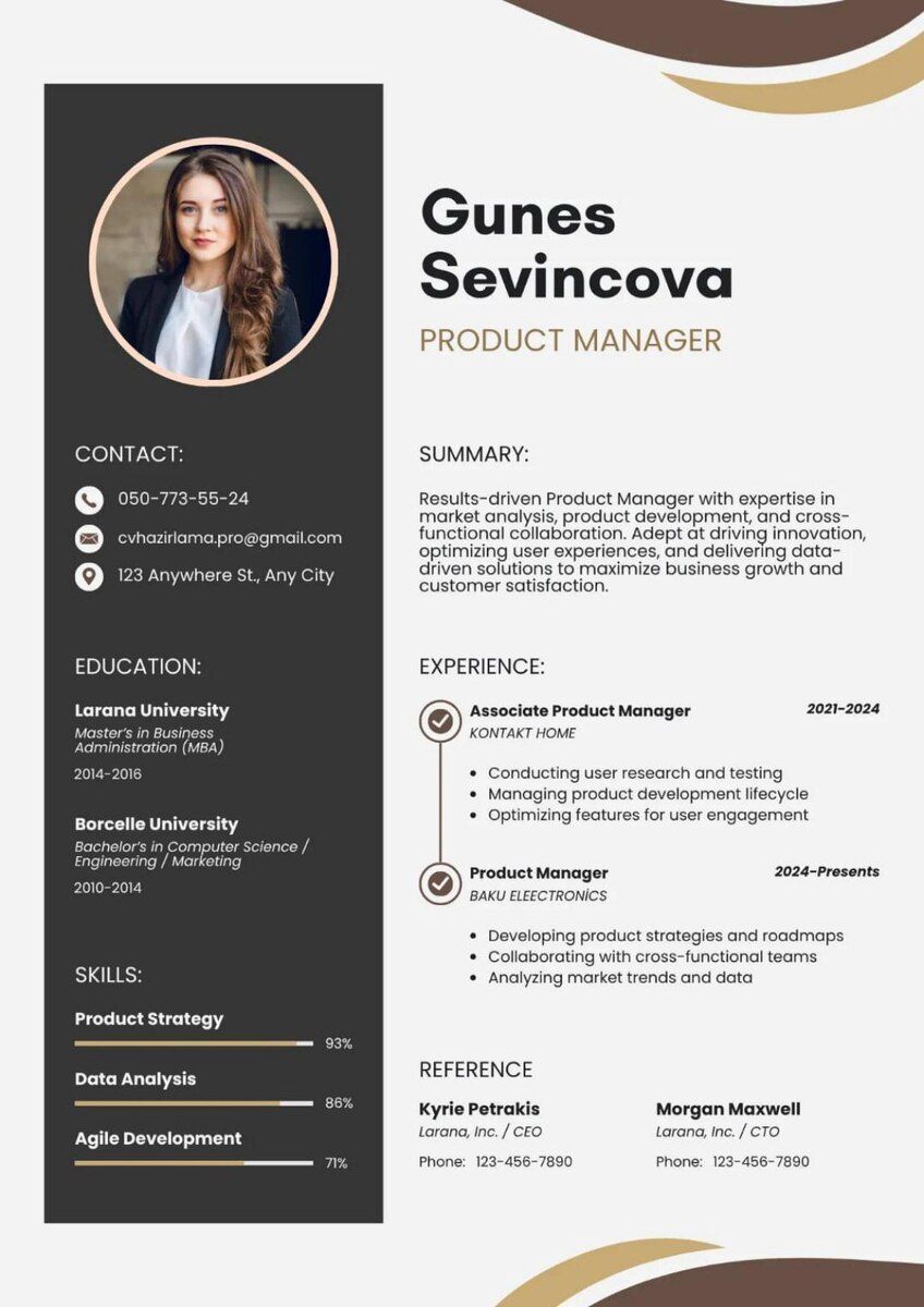Peşəkar CV hazırlanması — Reklama, IT, marketing, Bakı (5)