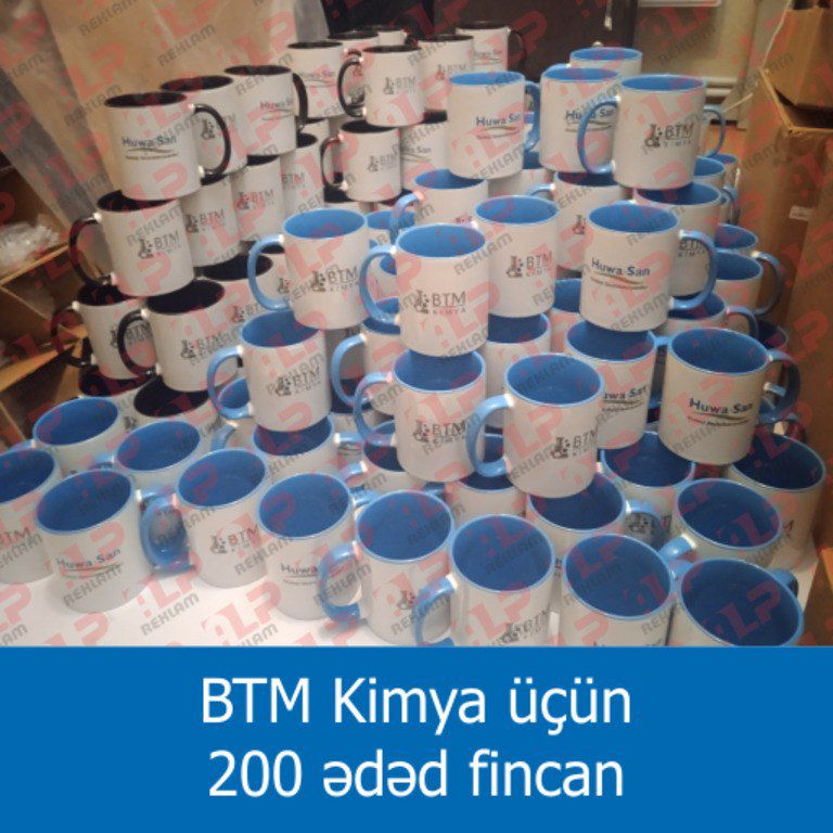 Fincan üzərinə çap — Reklama, IT, marketing, Bakı (7)