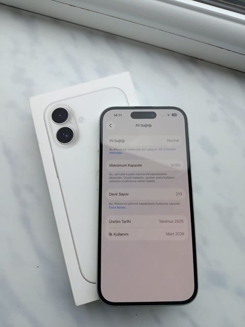 Apple iPhone 16 White 128GB/8GB — 1 170 ₼ · Quba · Smartfonlar Apple iPhone 16 White 128GB/8GB — Quba