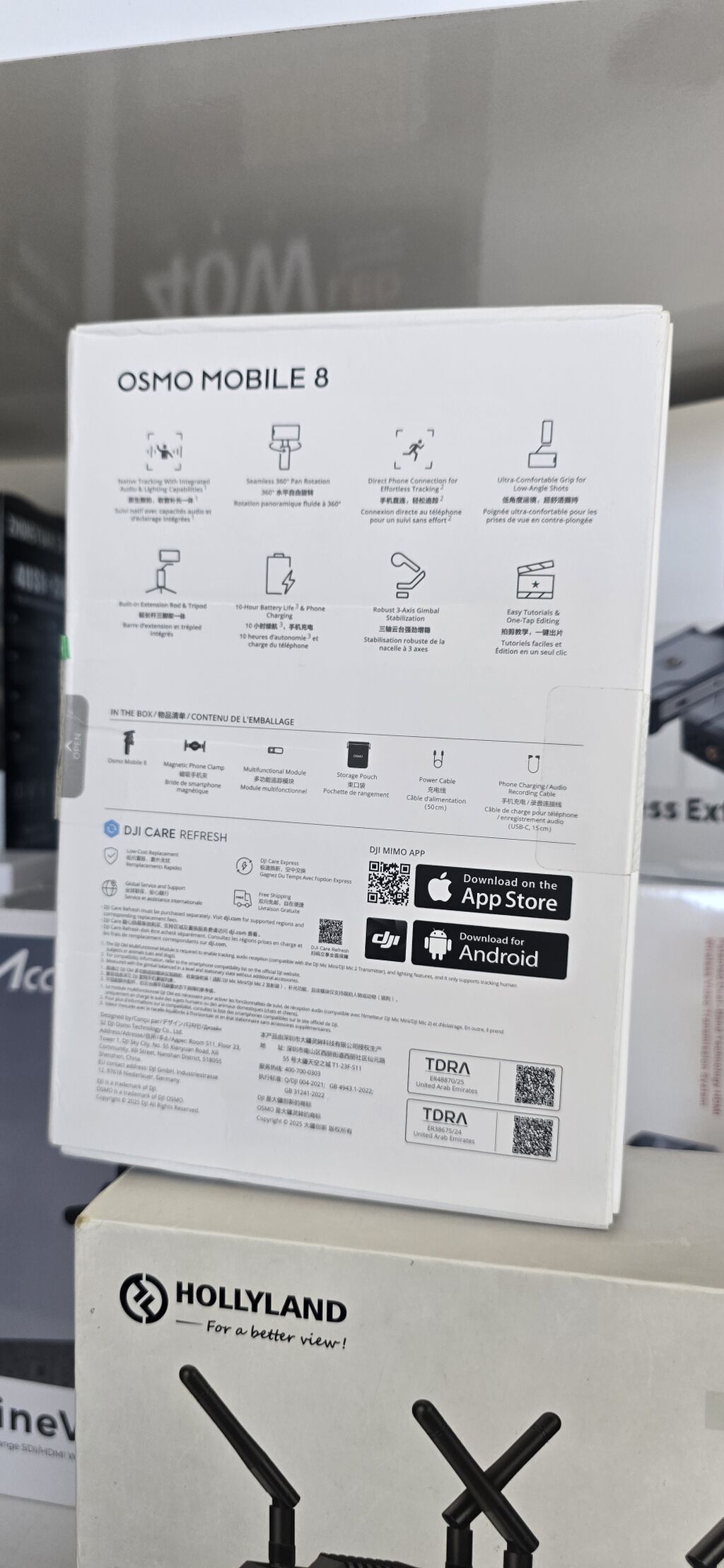 DJI Osmo Mobile 8 – Smartfon üçün 3 oxlu stabilizato məhsul yenidir — Tripod, steadicam, video işıq, Şəki (5)