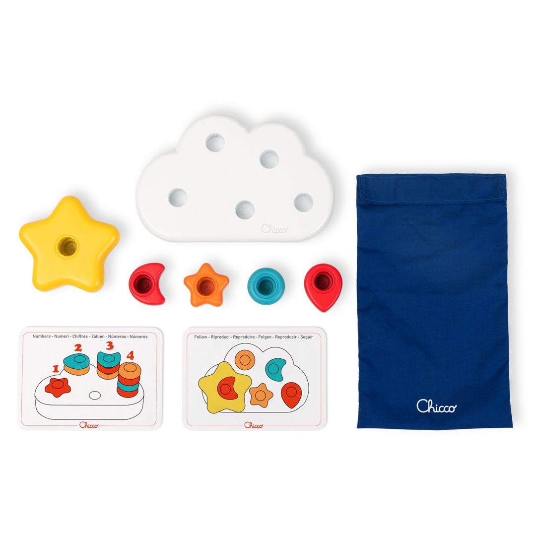 Sorter Chicco, plastik, qarışıq, 12–36 ay, 13x19x5 sm — Mallar, Bakı (3)