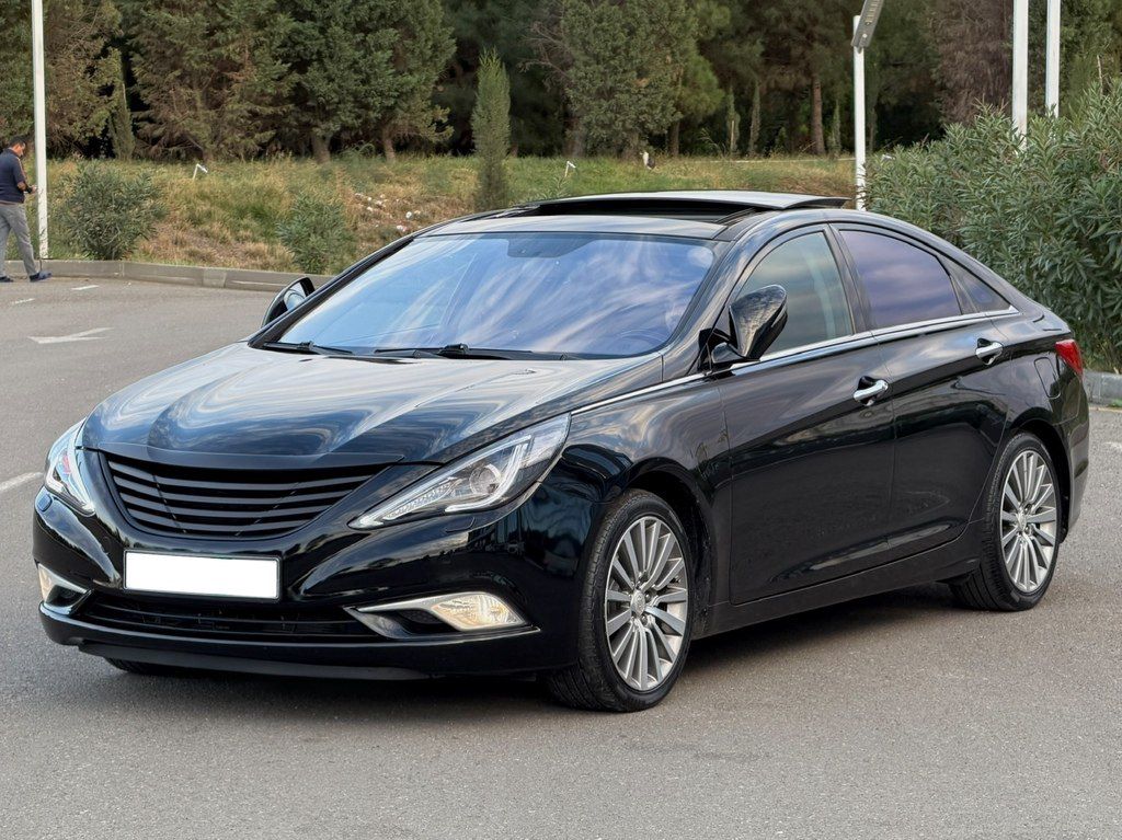 Hyundai Sonata, 2.4 L, 2014 il, 159 000 km — Avtomobillər, Gəncə (5)