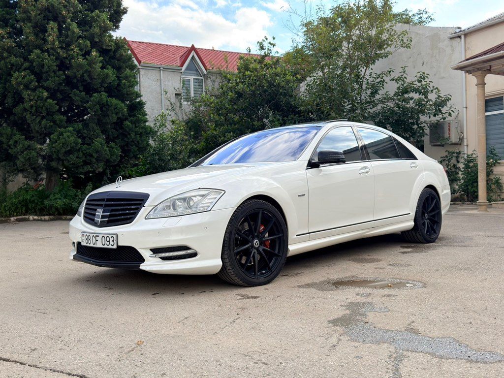 Mercedes S 350, 3.5 L, 2010 il, 198 000 km 88-CF-093 — Avtomobillər, Bakı (2)
