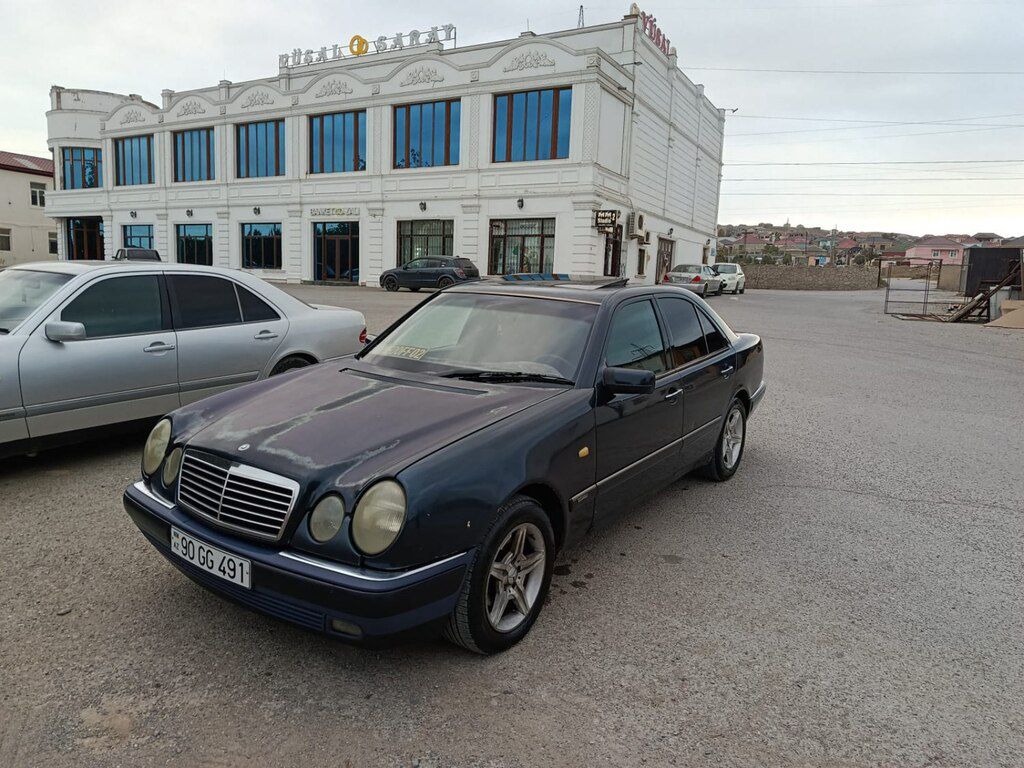 Mercedes E 230, 2.3 L, 1995 il, 462 000 km 90-GG-491 — Avtomobillər, Bakı (4)