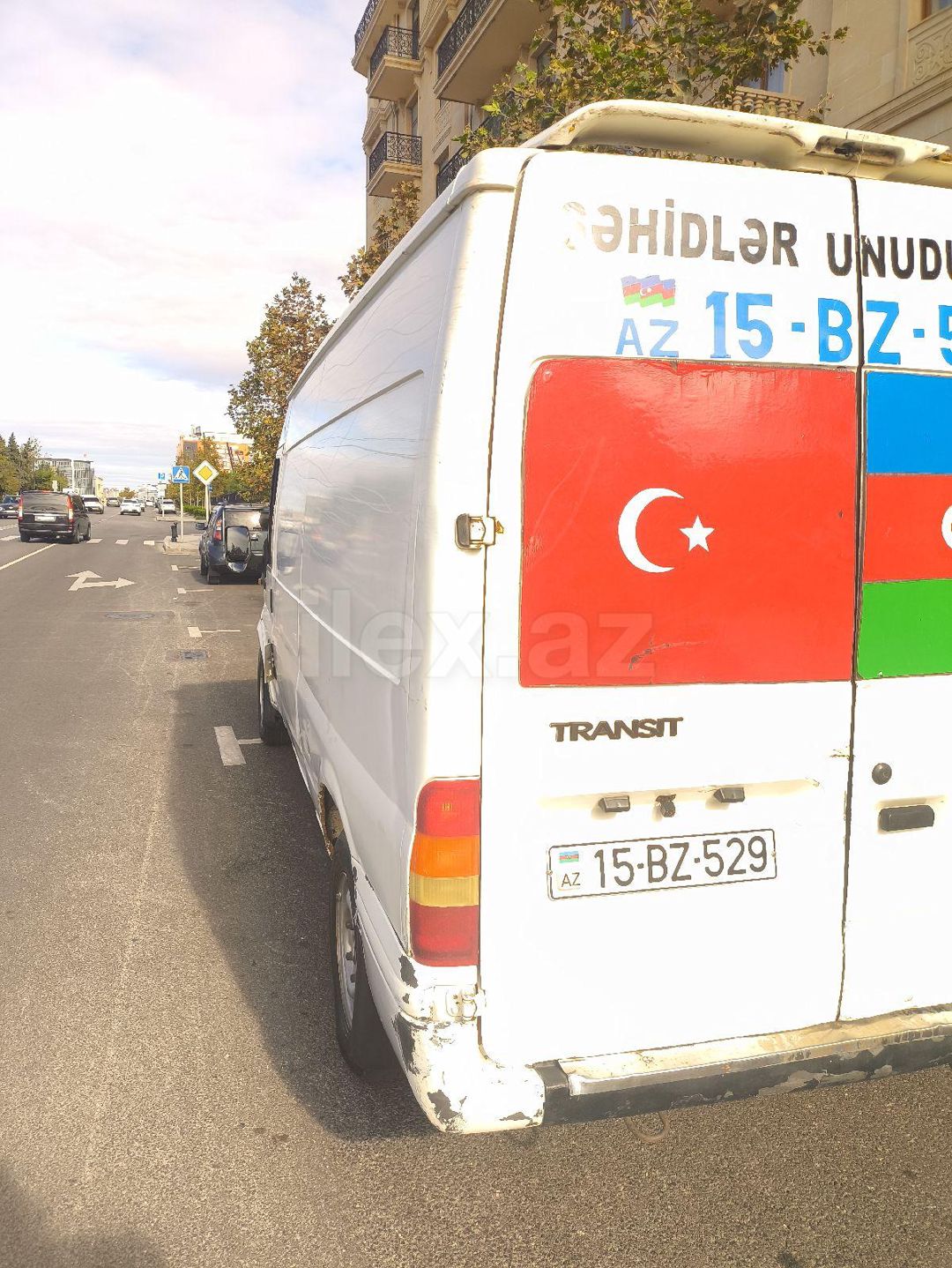 2003 Ford Transit, 2.4 L, 2003, 739,155 km 15-BZ-529 — Avtomobillər, Bakı (5)
