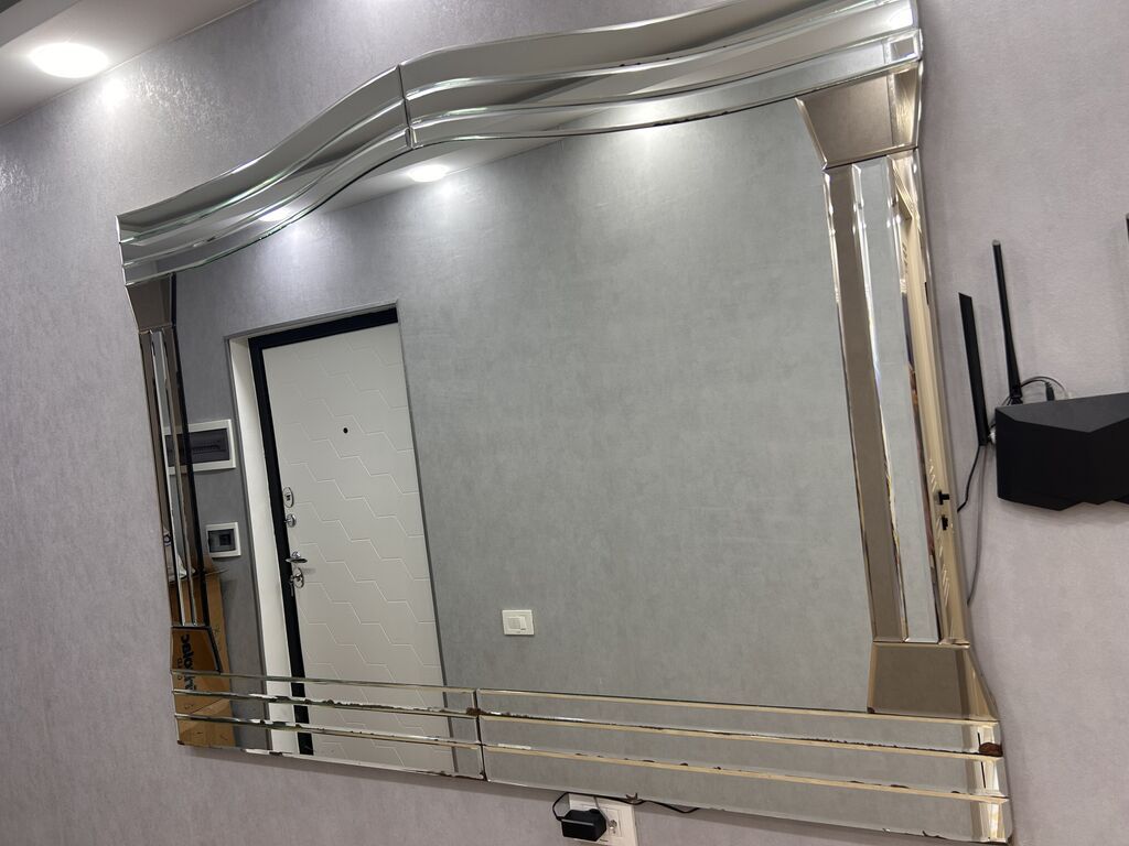 Güzgü Divar üçün, Düzbucaqlı, Dekorativ — Aynalar, Bakı (3)