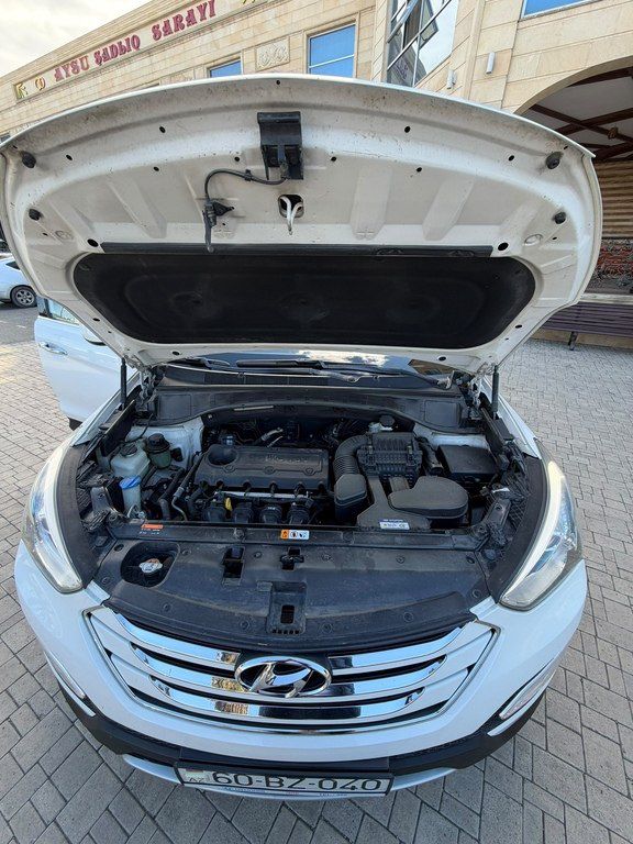 Hyundai Santa Fe, 2.4 L, 2013 il, 214 000 km 07-OZ-809 — Avtomobillər, Tovuz (11)