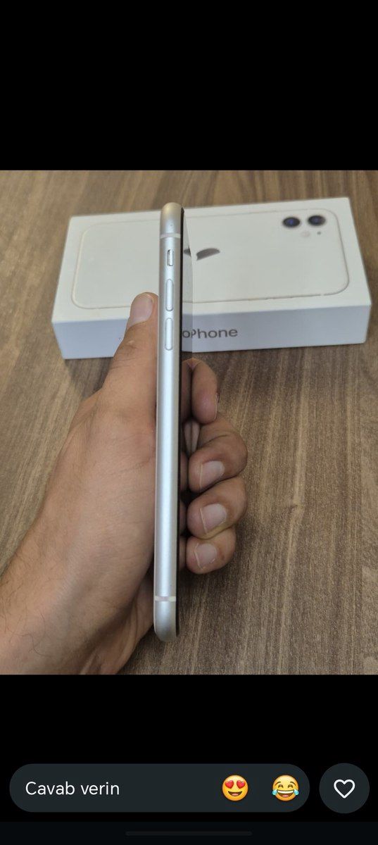 Apple iPhone 11 Black 64GB/4GB — Smartfonlar, Bərdə (2)