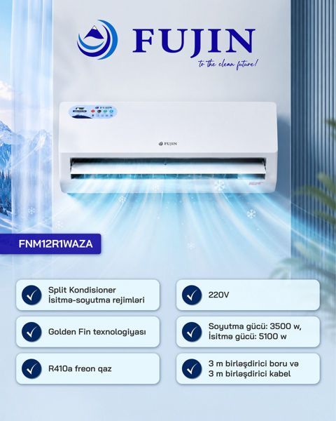 Kondisioner Fujin FNM12R1WAZA — Minor Electronics