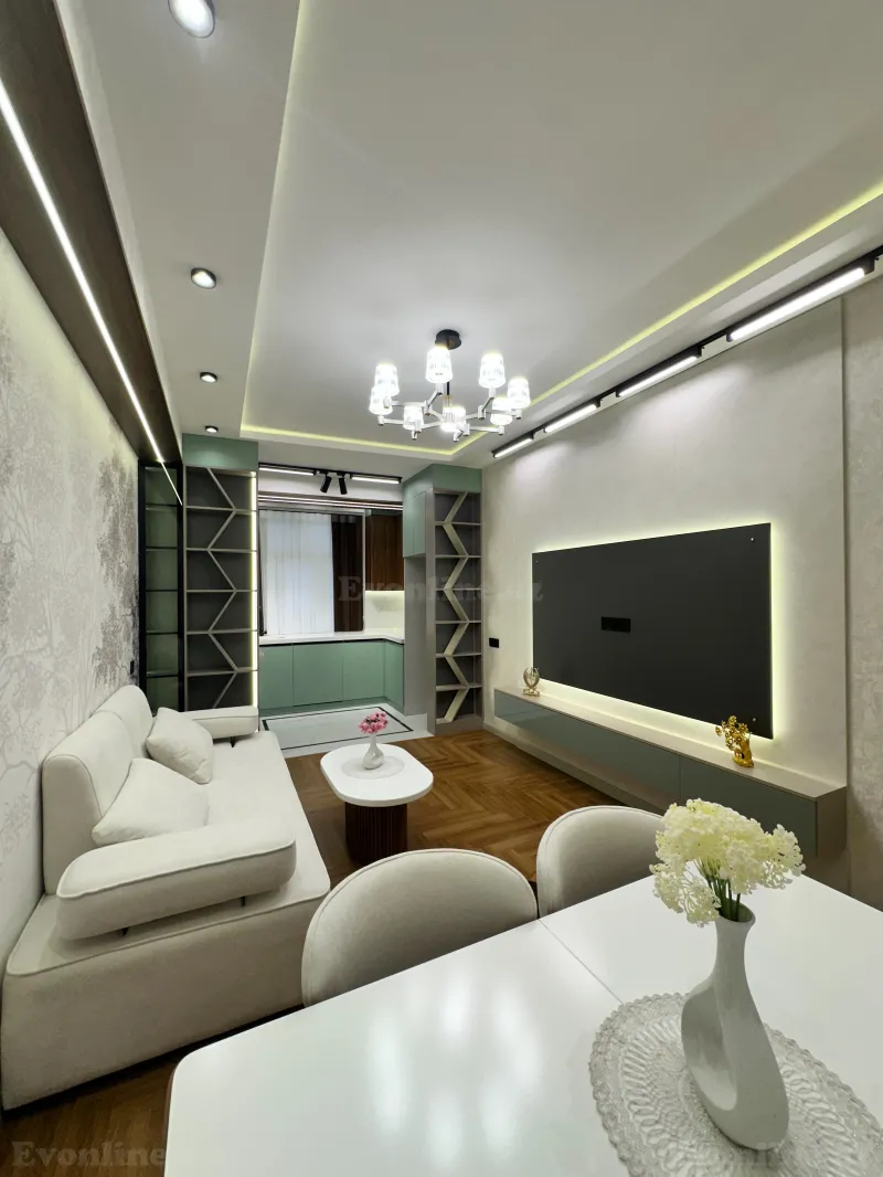 Satılır 3 otaqlı Mənzil Yeni tikili 106 m² Bakı, Xətai r., Əhmədli m — Mənzil, Bakı (4)