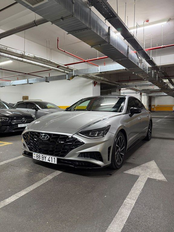 Hyundai Sonata, 1.6 L, 2019 il, 64 000 km 88-BY-411 — Avtomobillər, Bakı (3)