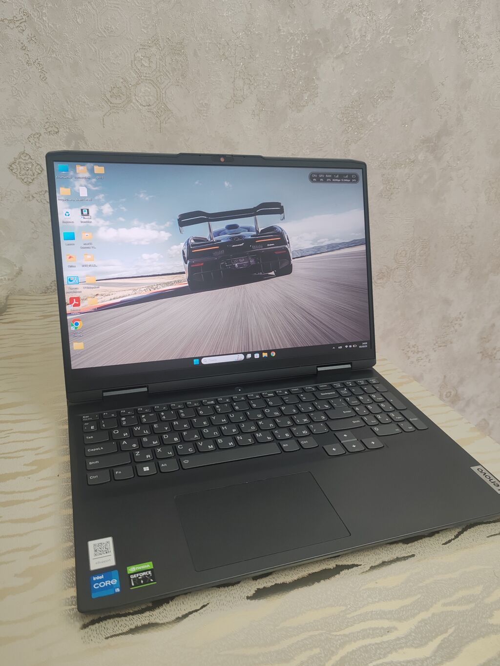 Salam, Lenovo IdeaPad Gaming 3 16IAH7 Ekranda klaviaturanin izi — Lenovo, Sumqayıt (7)