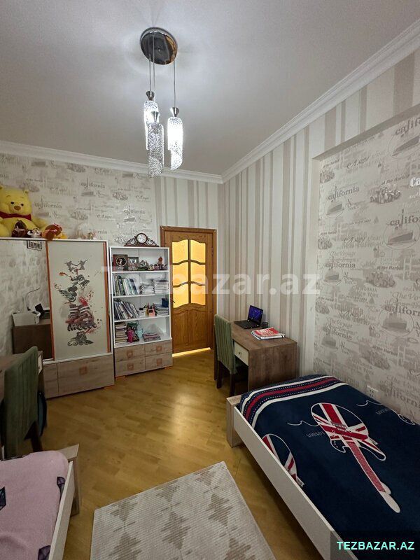Satılır 4 otaqlı yeni tikili 130 m², İnşaatçılar m — Mənzil, Bakı (8)