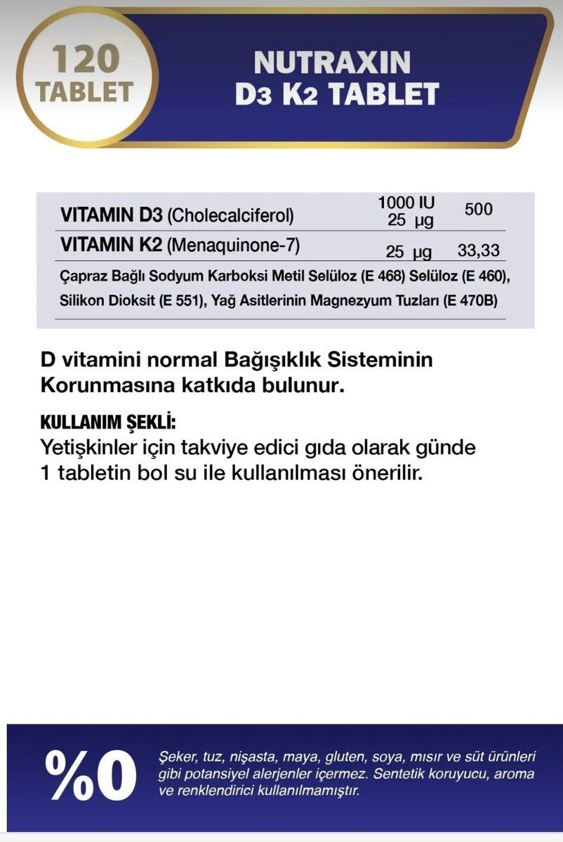 Витамин Vİtamin D3 K2 — Gözəllik və səhiyyə, Bakı (2)