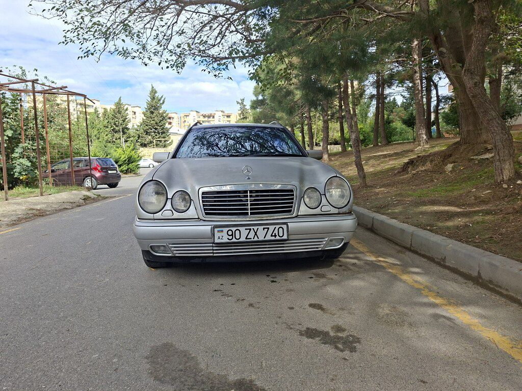 Mercedes E 240, 2.4 L, 1998 il, 421 987 km 90-ZX-740 — Avtomobillər, Bakı