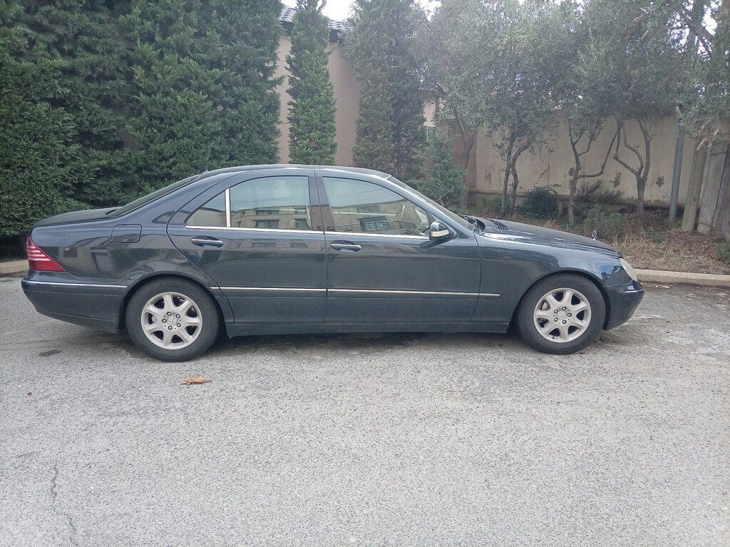 Mercedes S 320, 3.2 L, 1999 il, 180 000 km — Avtomobillər, Bakı (6)