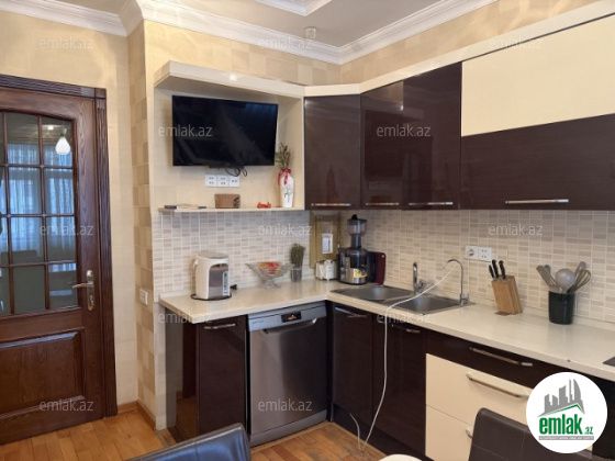 Satılır 3 otaqlı 120 m² yeni tikili İnşaatçılar m — Mənzil (9)