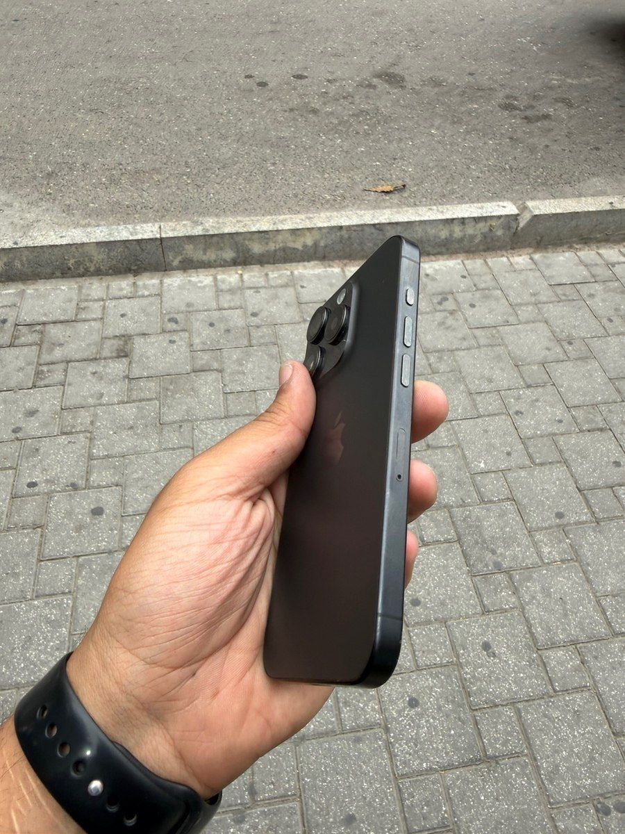 Apple iPhone 15 Pro Black Titanium 256GB/8GB — Smartfonlar, Bakı (3)