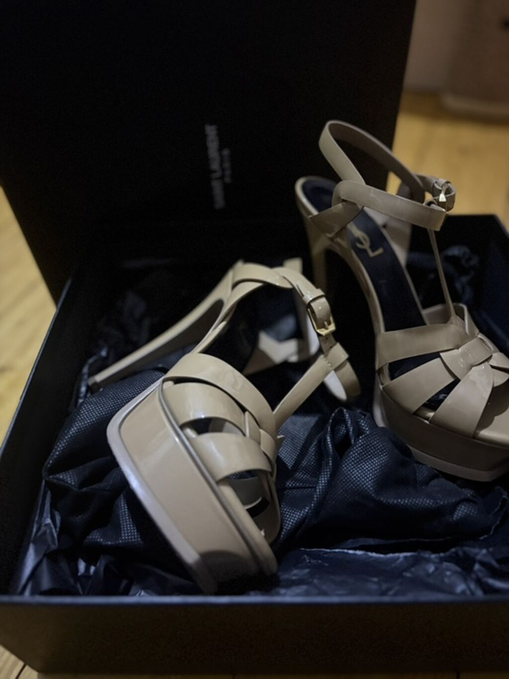 Saint Laurent Paris “Tribute” platform sandalıları 1800e alinib .2defe — Sandal, Bakı (2)
