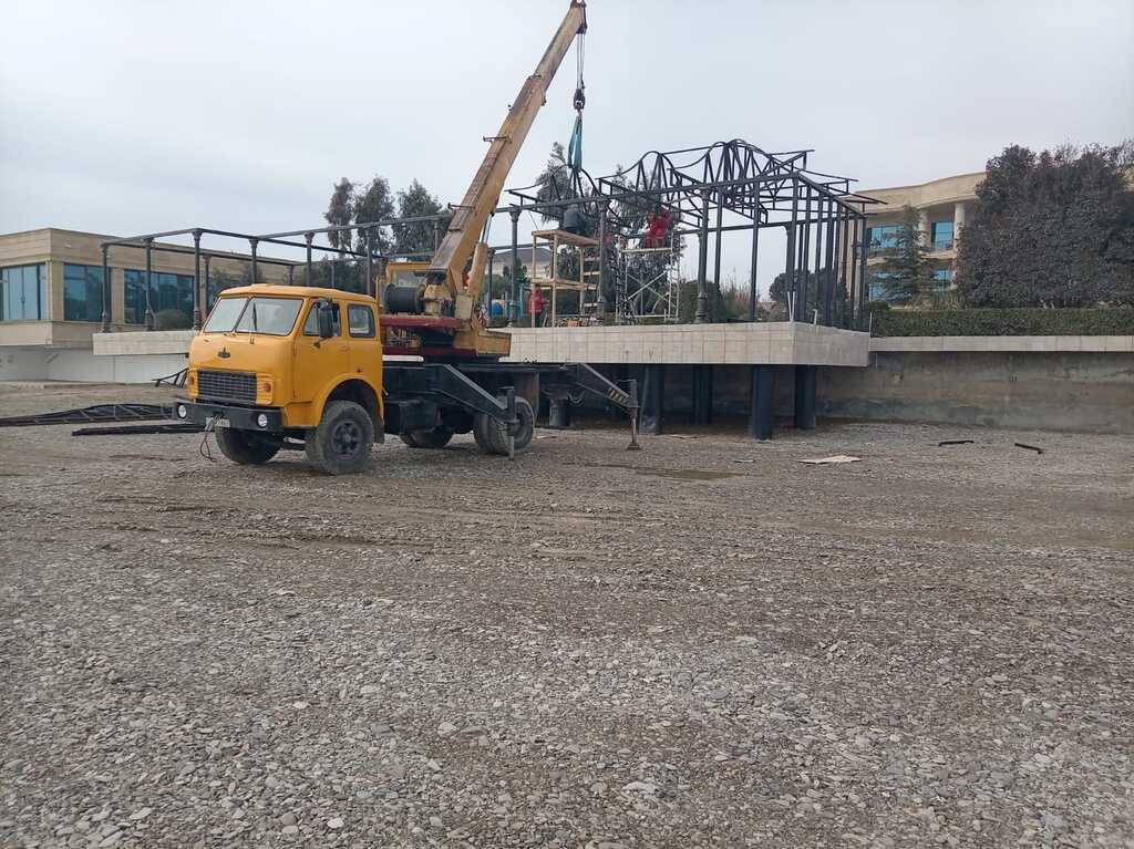 MAZ 5549, 11 L, 1987 il, 300 000 km 99-XX-662 — Avtokranlar, Bakı (12)