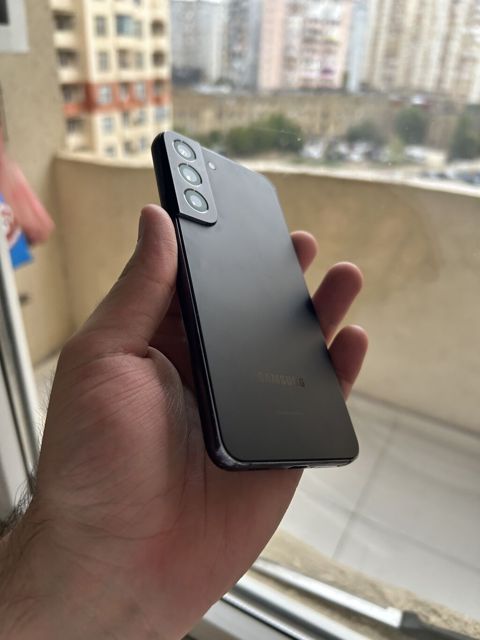 Samsung Galaxy S22, 128 GB, rəng - Qara, Face ID — Bakı
