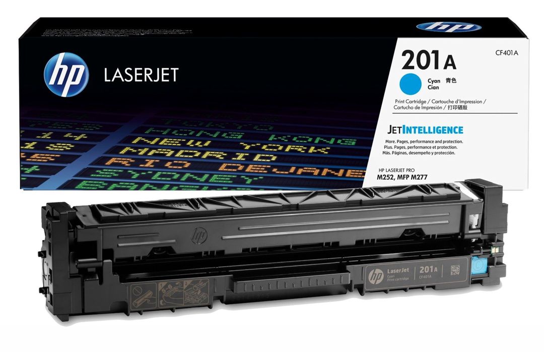 Cartridge HP 201A CF401 Cyan — Ofis texnikası və istehlak malları, Bakı
