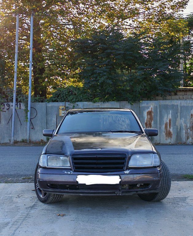 Mercedes C 200, 2.0 L, 1995 il, 218 874 km — Avtomobillər, Bərdə (12)