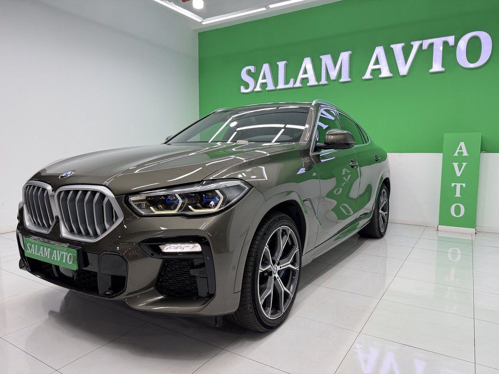 BMW X6, 3.0 L, 2020 il, 159 400 km — Avtomobillər, Bakı (3)