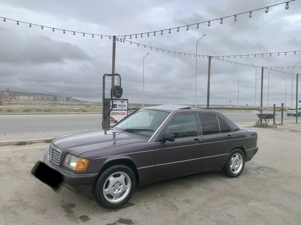 Mercedes-Benz 190 (W201): 2 l 1991 il Sedan — Avtomobillər, Bakı (7)