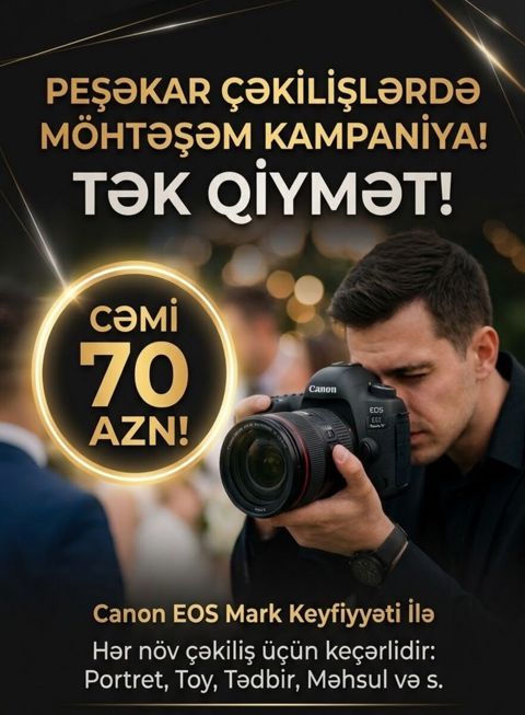 Foto çəkiliş xidməti — Bakı