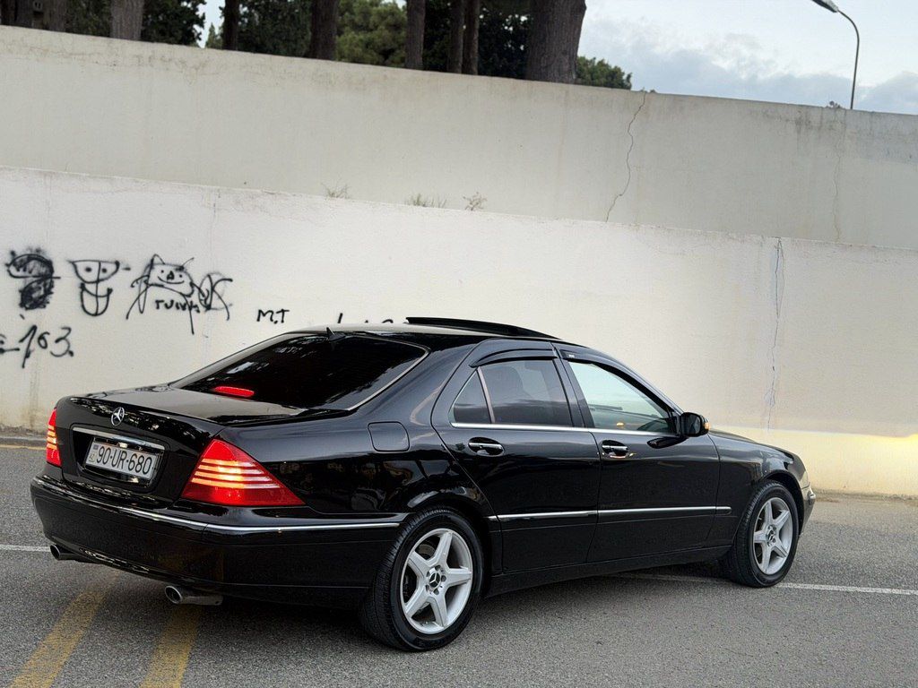 Mercedes S 350, 3.7 L, 2005 il, 211 144 km 90-UR-680 — Avtomobillər, Sumqayıt (5)