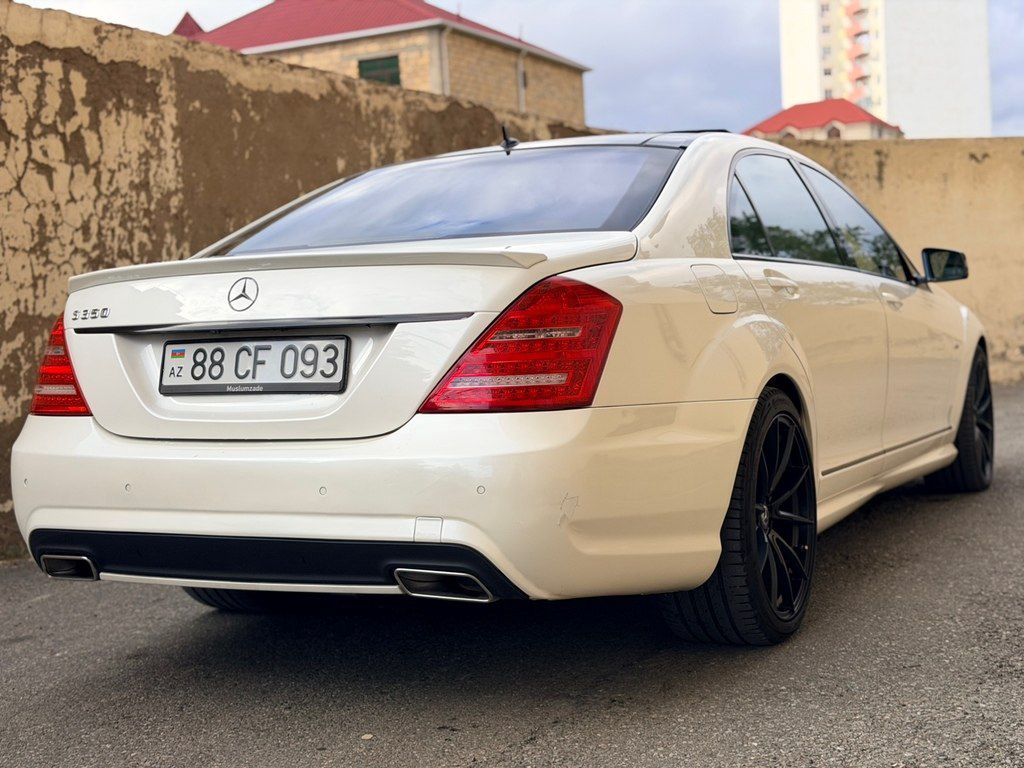 Mercedes S 350, 3.5 L, 2010 il, 198 000 km 88-CF-093 — Avtomobillər, Bakı (9)