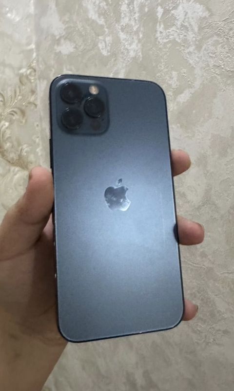 IPhone 12 Pro, 128 GB, Pacific Blue, Face ID — Bakı