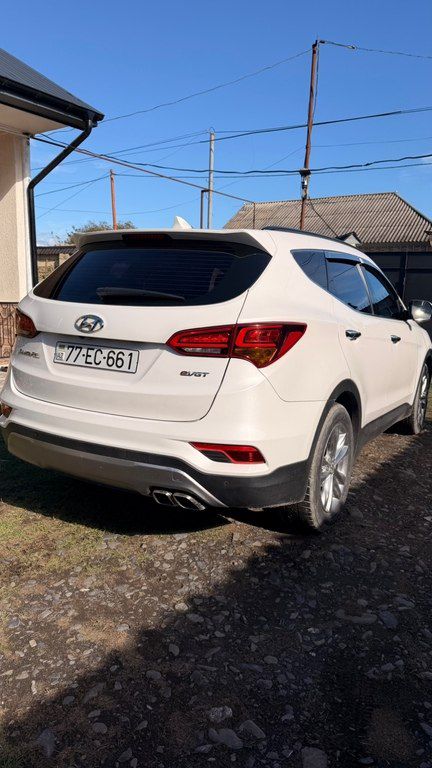Hyundai Santa Fe, 2.0 L, 2016 il, 186 000 km 77-EC-661 — Avtomobillər, Zaqatala (5)