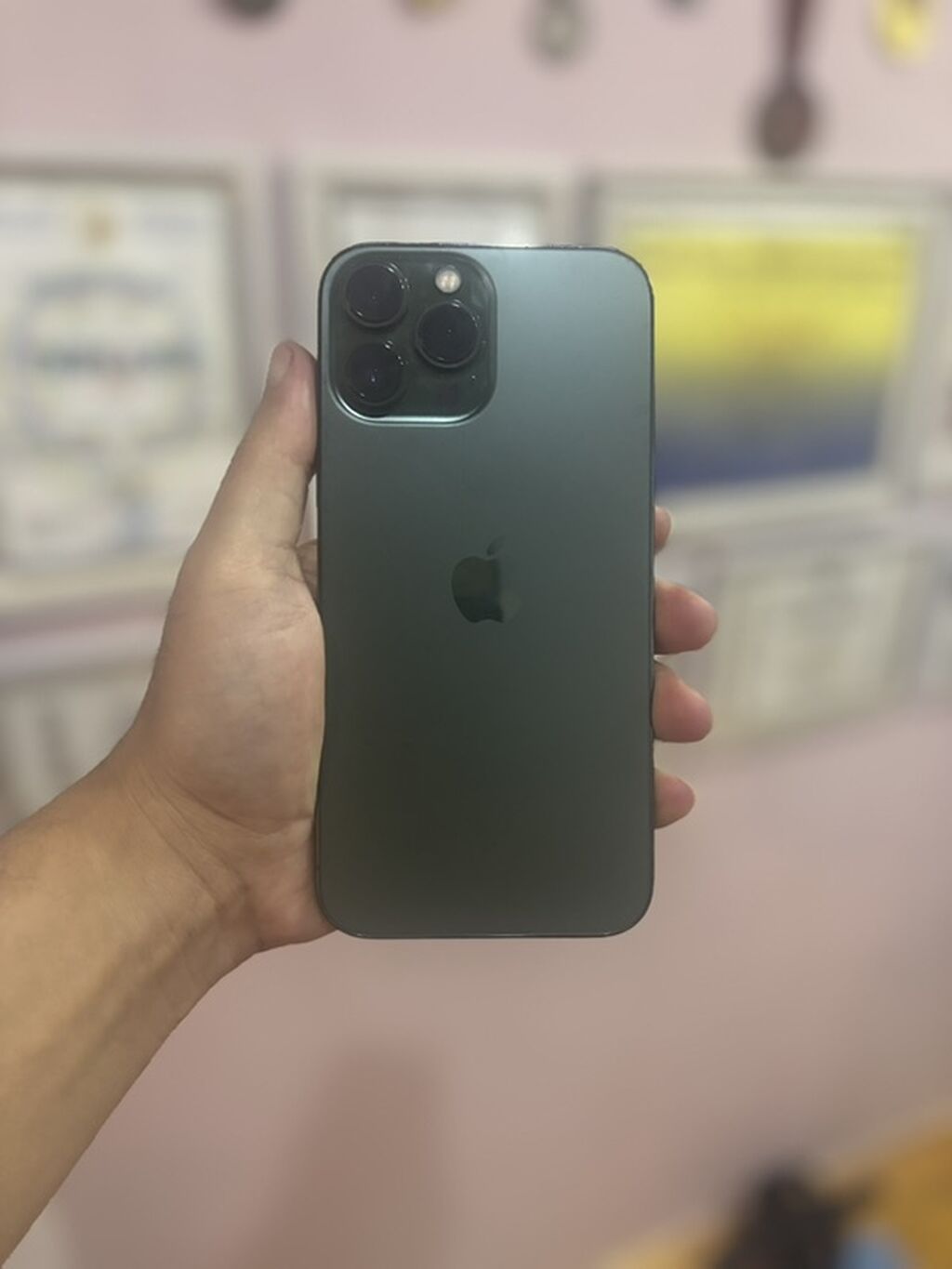 IPhone 13 Pro Max, Sierra Blue, Face ID — Apple iPhone, Bakı