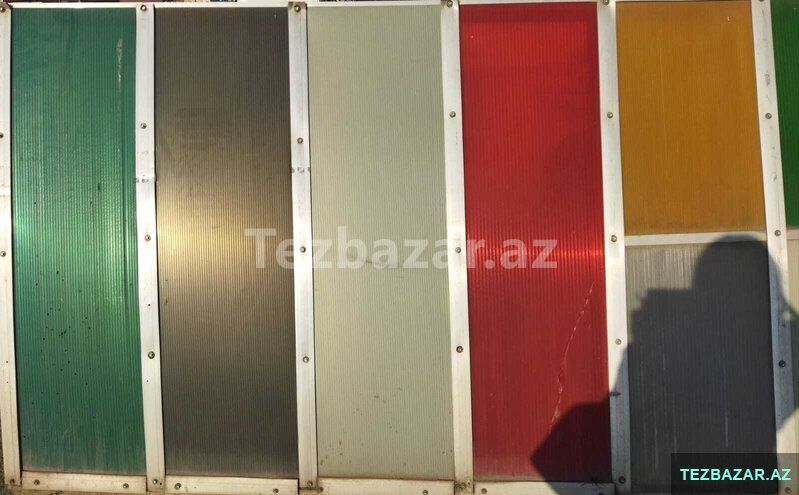 Üç kameralı polikarbonat — Dam örtükləri, Bakı (3)