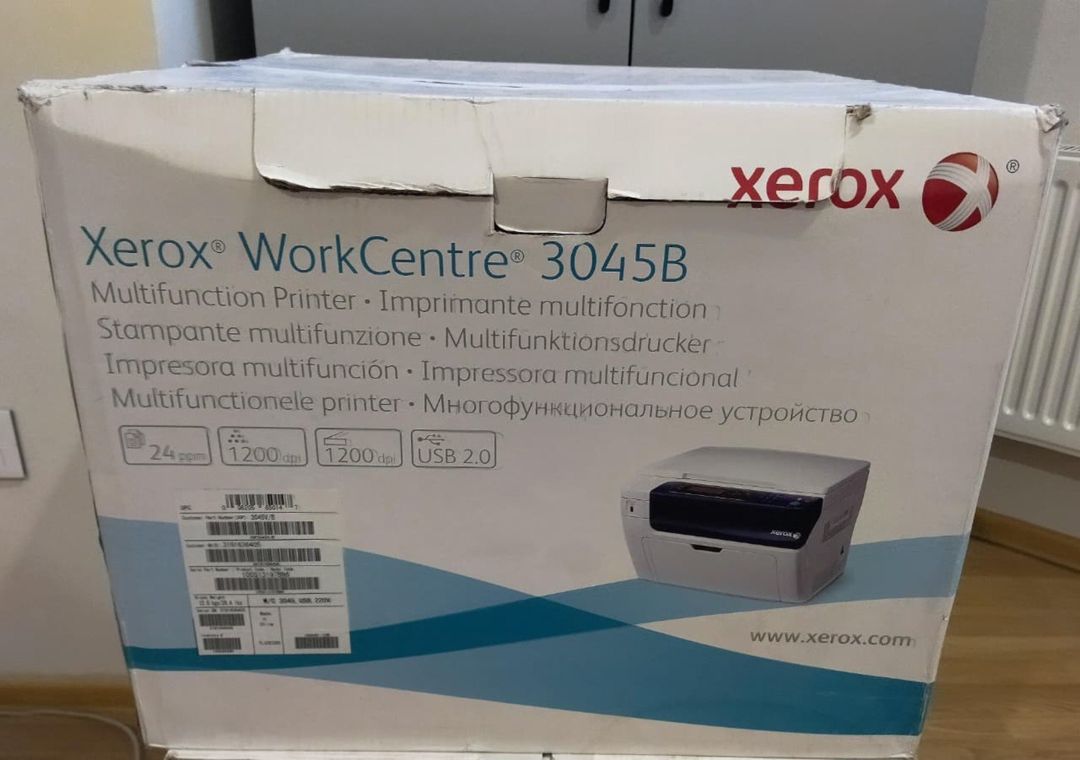 Printer Xerox WorkCentre 3045B — Ofis texnikası və istehlak malları, Bakı (7)