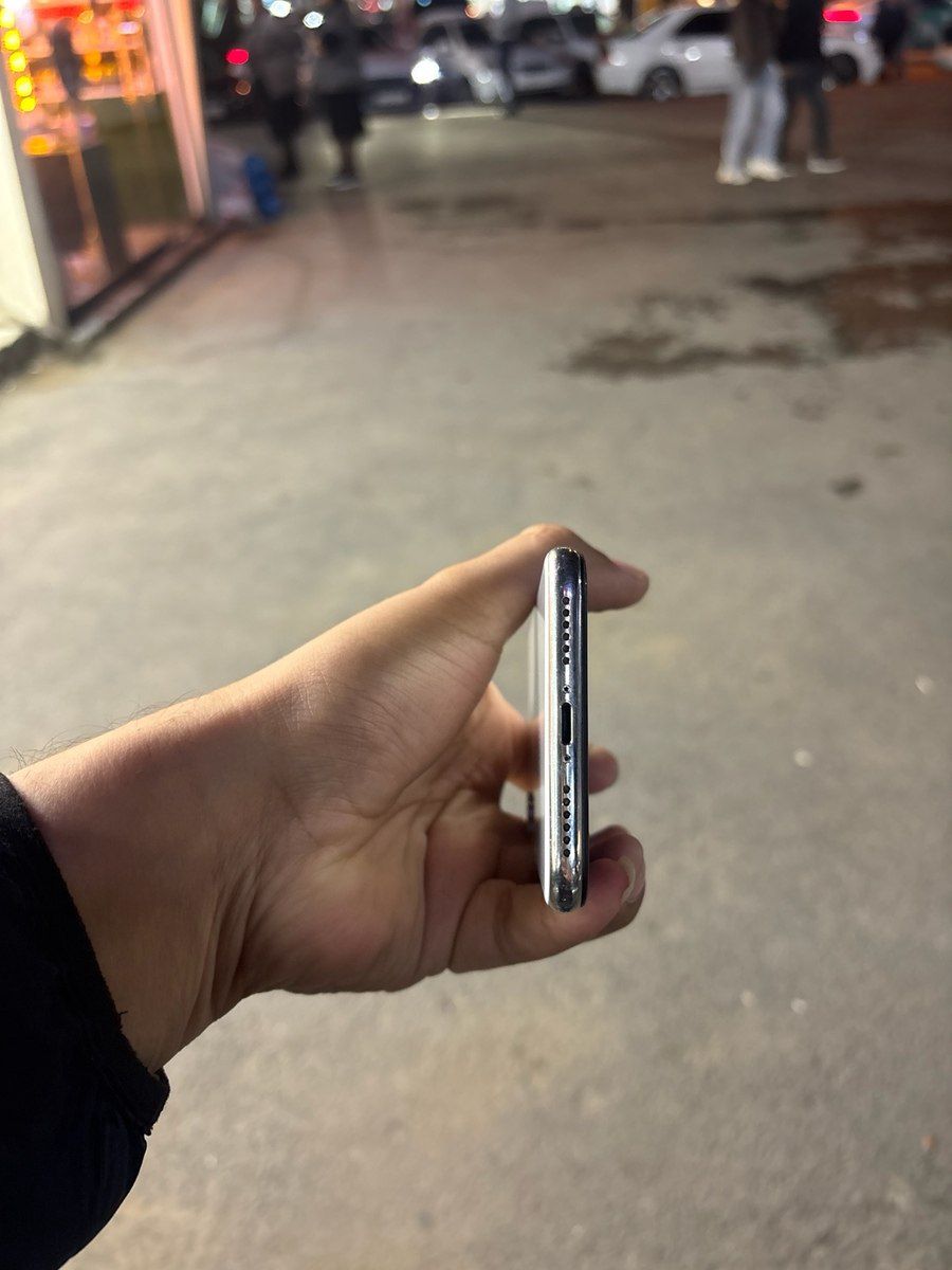 Apple iPhone X Silver 64GB/3GB — Smartfonlar, Bakı (6)