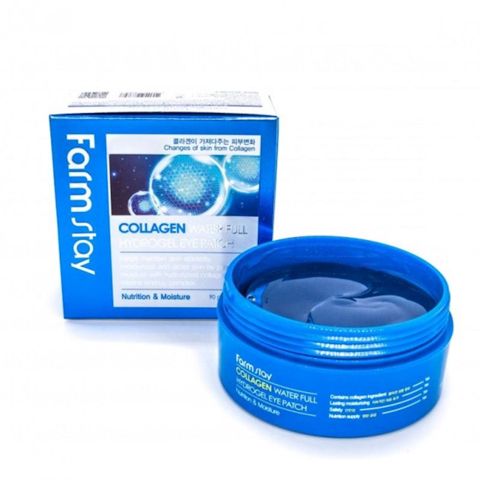 Göz altı patçlar FarmStay Collagen Water Full Hydrogel Eye Patch, 60 əd — Bakı