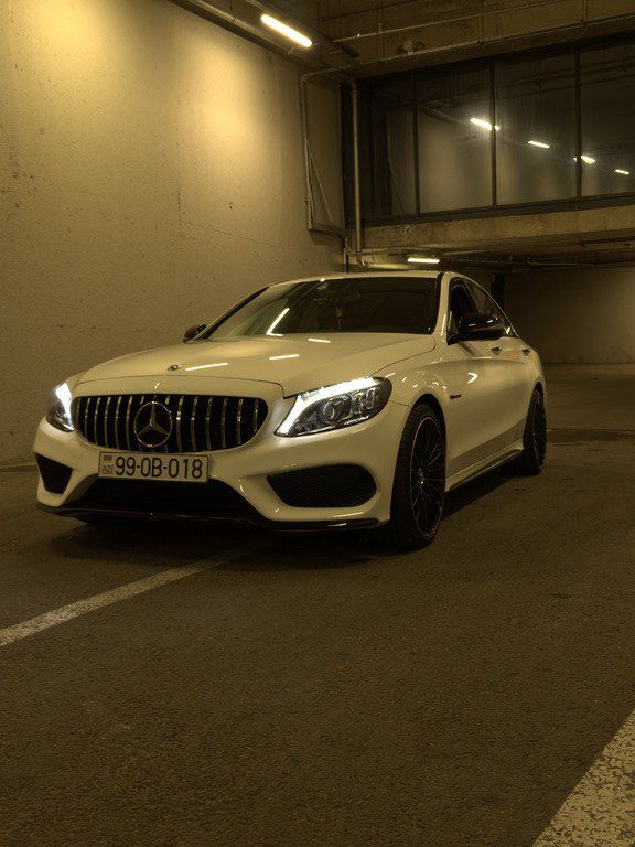 Mercedes C 300, 2.0 L, 2017 il, 174 000 km 99-OB-018 — Avtomobillər, Bakı (3)