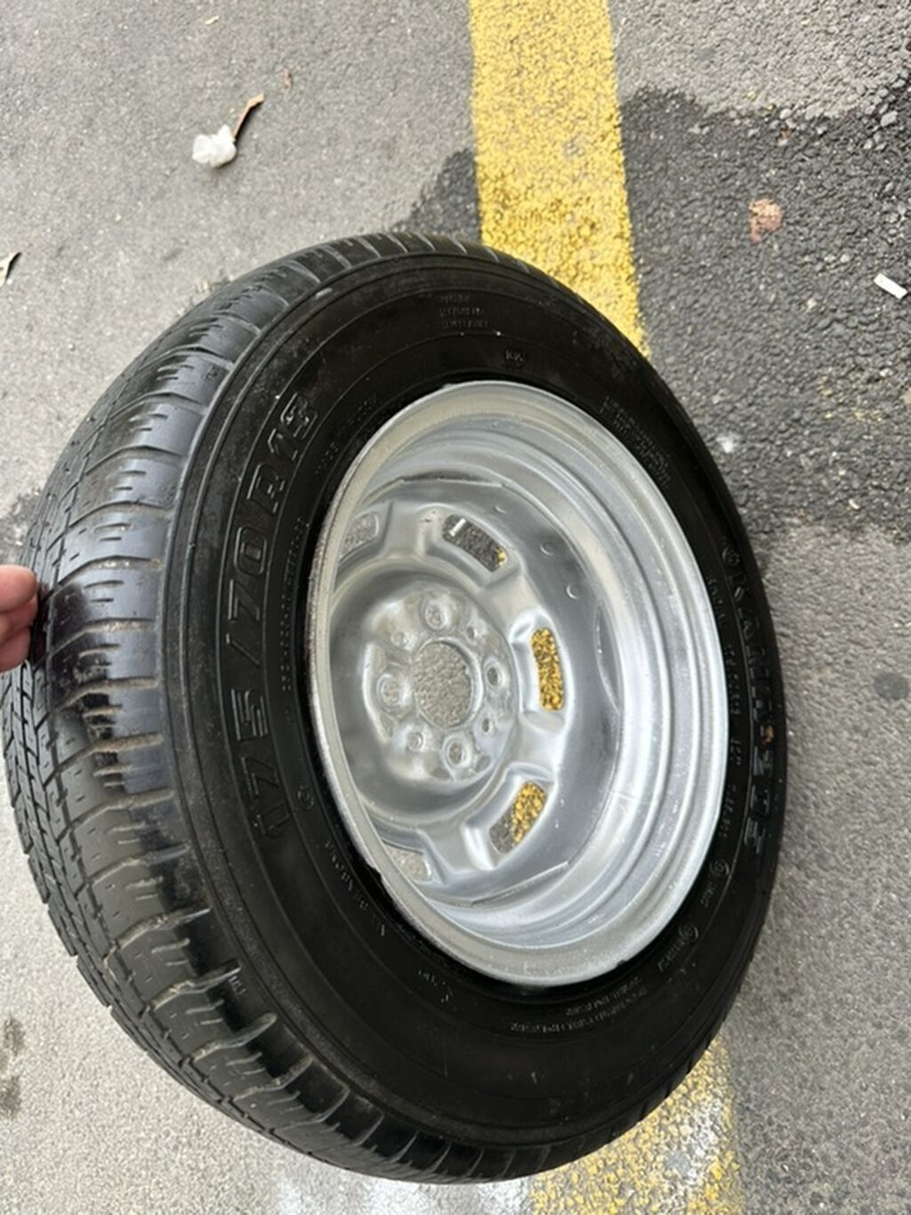 İşlənmiş Disk təkər VAZ (Lada) 175 / 70 / R 15, 4 Boltlu — Diskləri, Bakı (3)